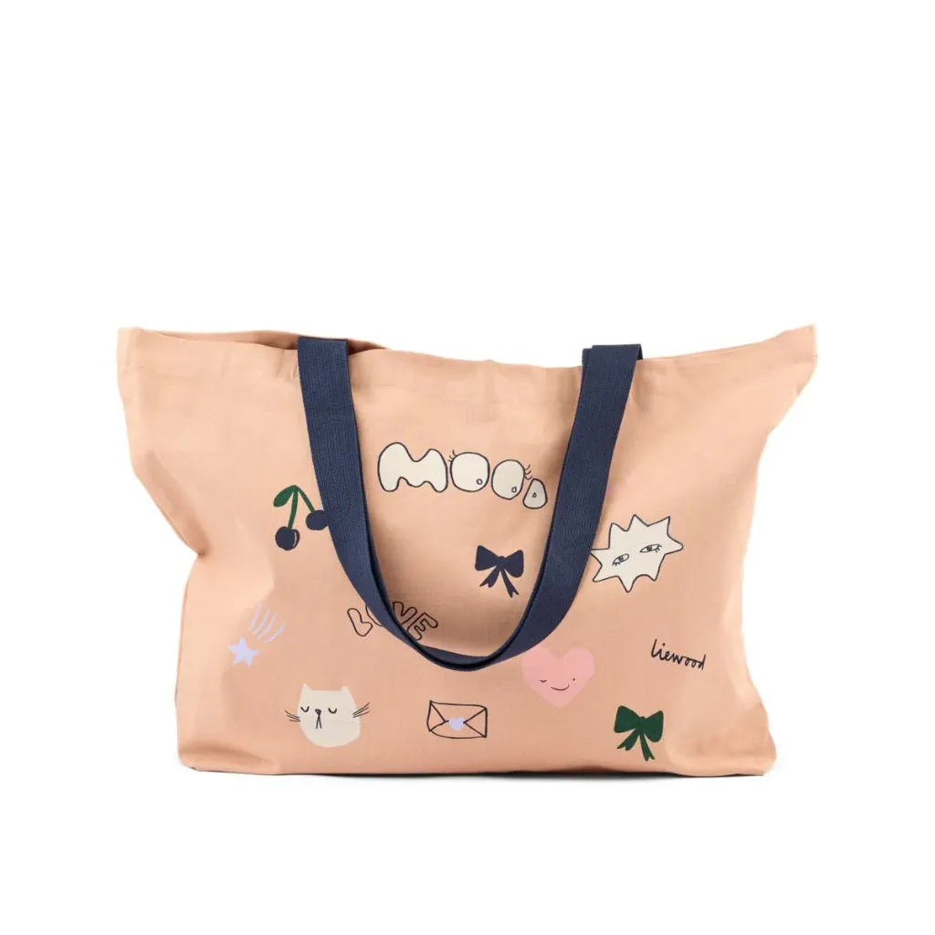 Grand Tote bag Play Dusty Peppermint- Liewood