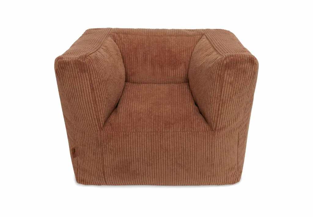 Fauteuil Pouf Enfant Corduroy Caramel - Liste de naissance d'Hélène Pollart et Simon Sabbatini