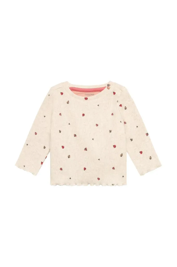 T-shirt ML Sand Mélange - Noppies