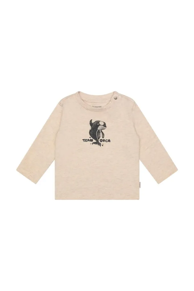 T-shirt ML Sand Mélange - Noppies