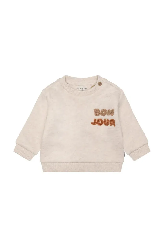 Sweat ML Sand Mélange - Noppies