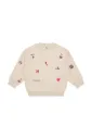 Cardigan ML Sand Mélange regular fit - Noppies