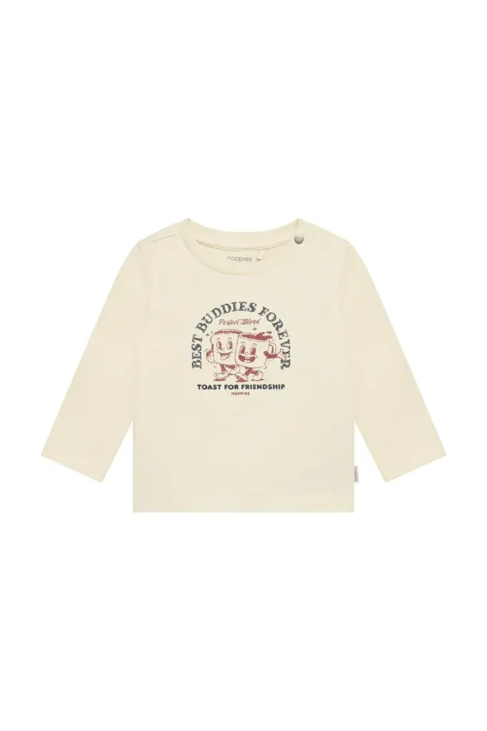 T-shirt ML Whitecap Gray - Noppies