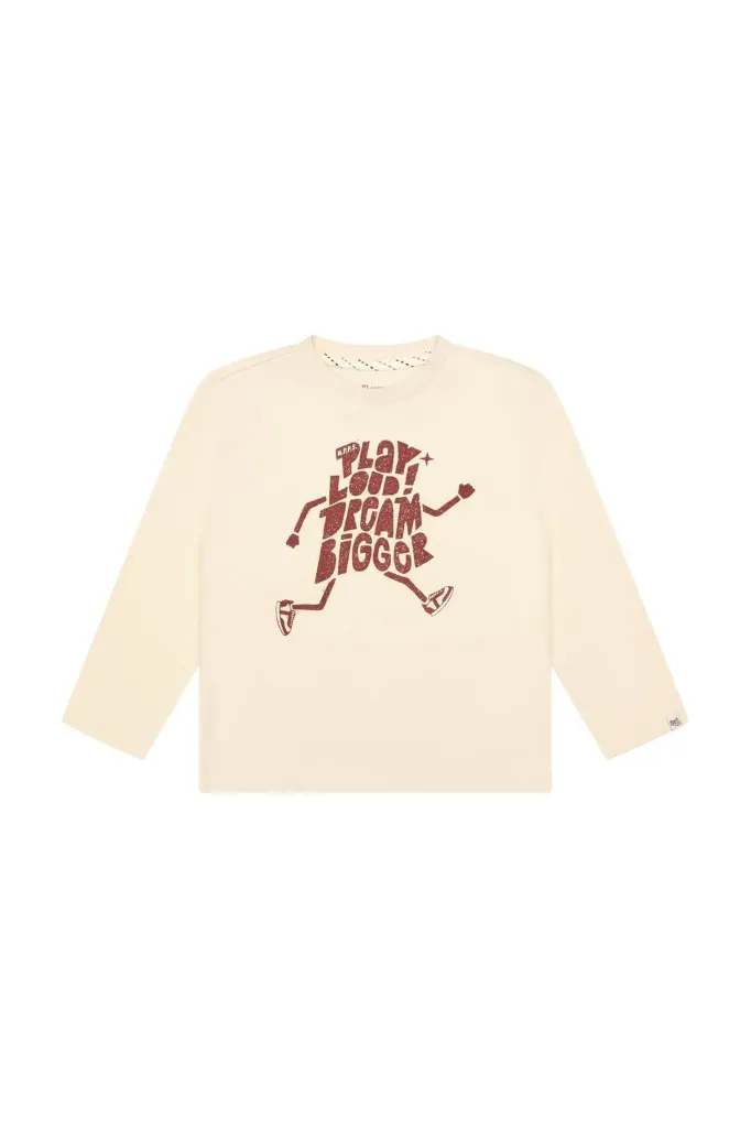 T-shirt ML Bone White regular fit - Noppies
