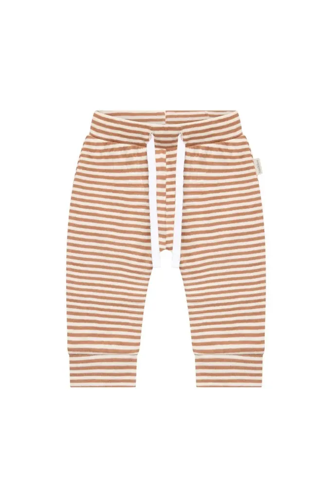 Pantalon Mocha Mousse loose fit stripe - Noppies
