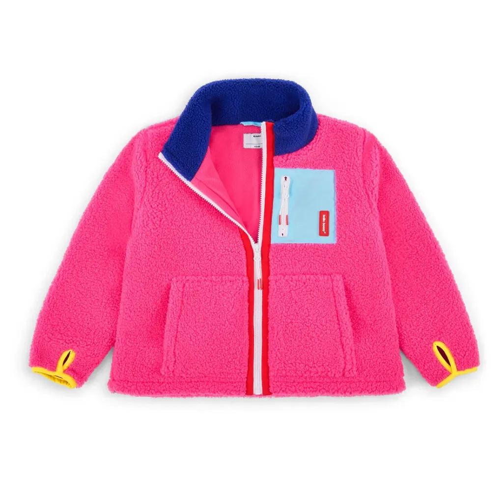 Veste polaire Fuchsia Kid - Hello Hossy