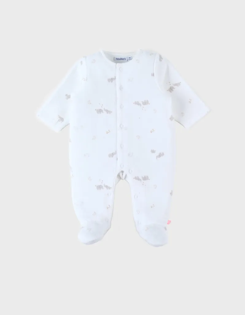 Pyjama Velours Bali et Moka - Noukies
