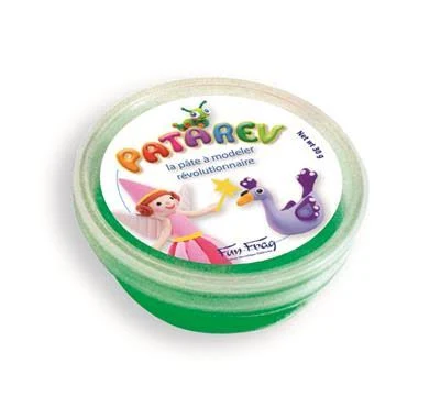 Pâte à modeler Patarêv pot par couleur Vert - Liste de cadeaux d'anniversaire de Maël