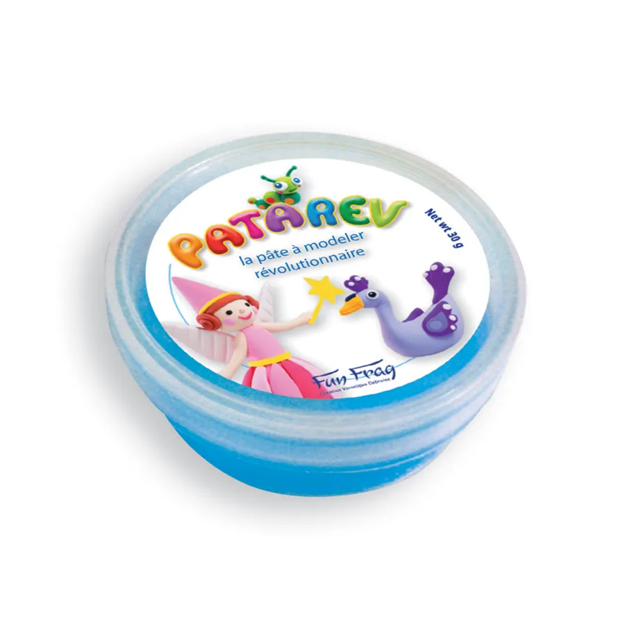 Pâte à modeler Patarêv pot par couleur Bleu - Liste de cadeaux d'anniversaire de Maël