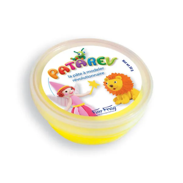 Pâte à modeler Patarêv pot par couleur Jaune - Liste de cadeaux d'anniversaire de Maël