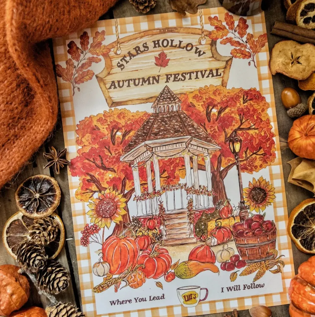 Affiche A4 Festival d'Automne - Caro from Woodland