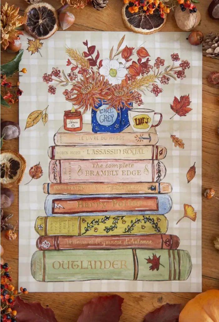 Affiche A4 Automne Rustique - Caro from Woodland