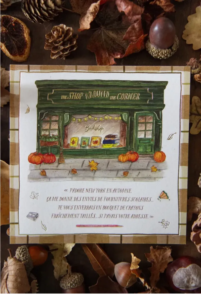 Carte The Shop Around The Corner - Caro from Woodland