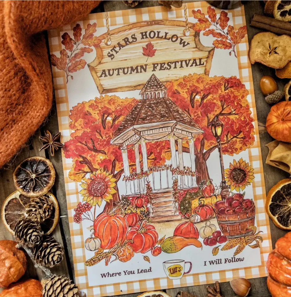 Carte Autumn Festival Gilmore Girls - Caro from Woodland