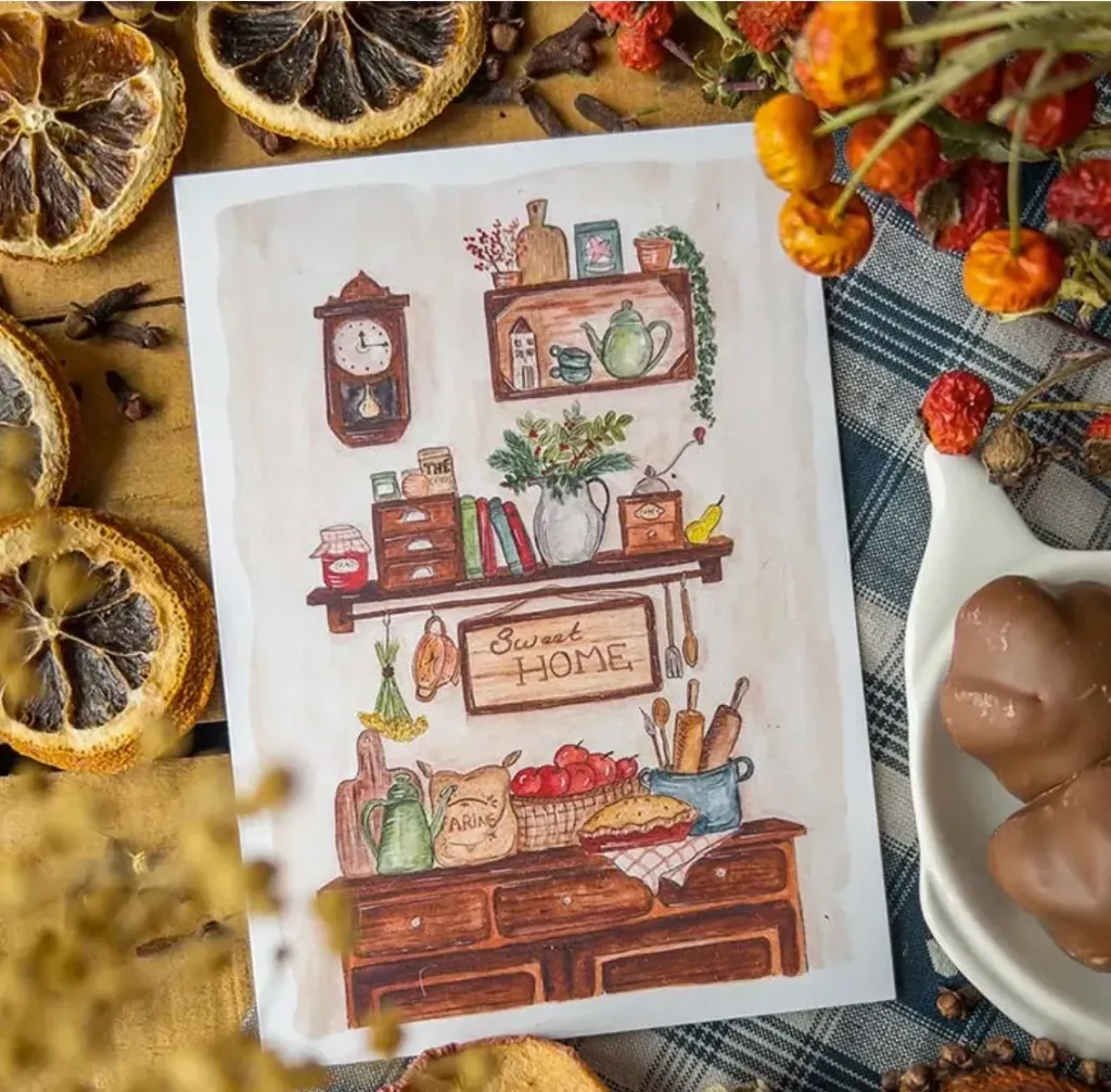 Card Sweet Home - Caro from Woodland