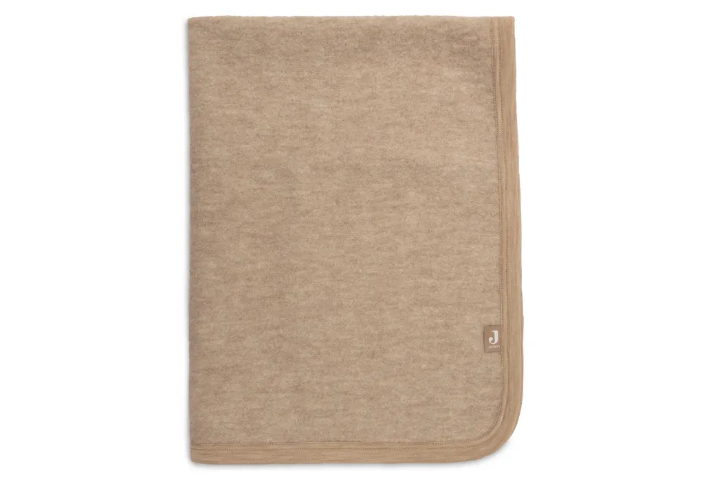 Blanket Merino Wool Felted Natural 75x100cm - Jollein