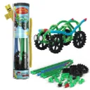 Spaghetteez Jeu de construction flexible Bendy Buggy 34 pièces - Liste de cadeaux d'anniversaire de Maël
