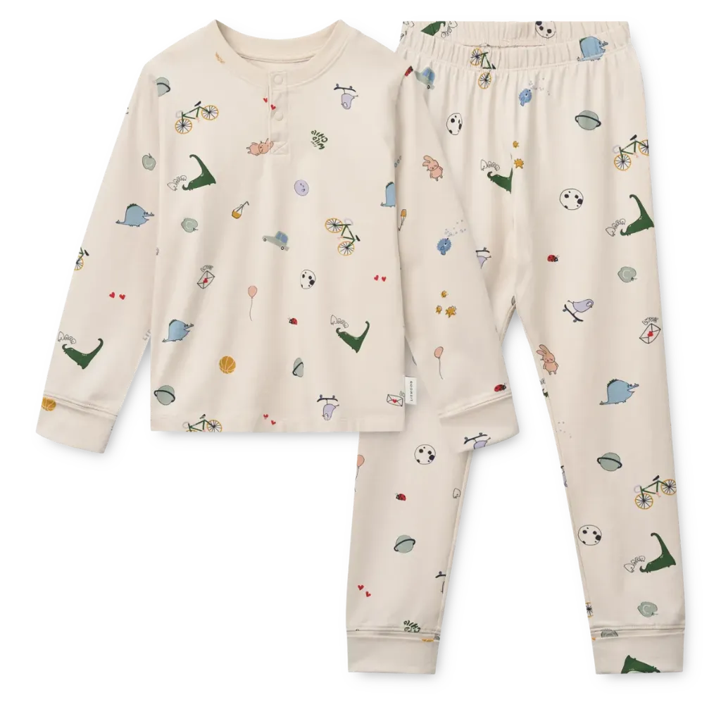 Pyjama Wilhelm Grow Tamtam Sandy - Liewood