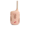 Gobelet à paille imprimé Wild Child Rosey 230 ml - Liewood