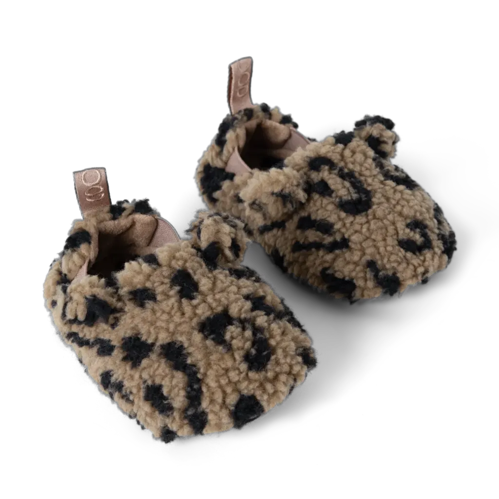 Pantoffels Maui Pile Mega Leo Oatmix - Liewood