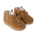 Enkellaarsjes Alban Bear Pile Golden Caramel - Liewood