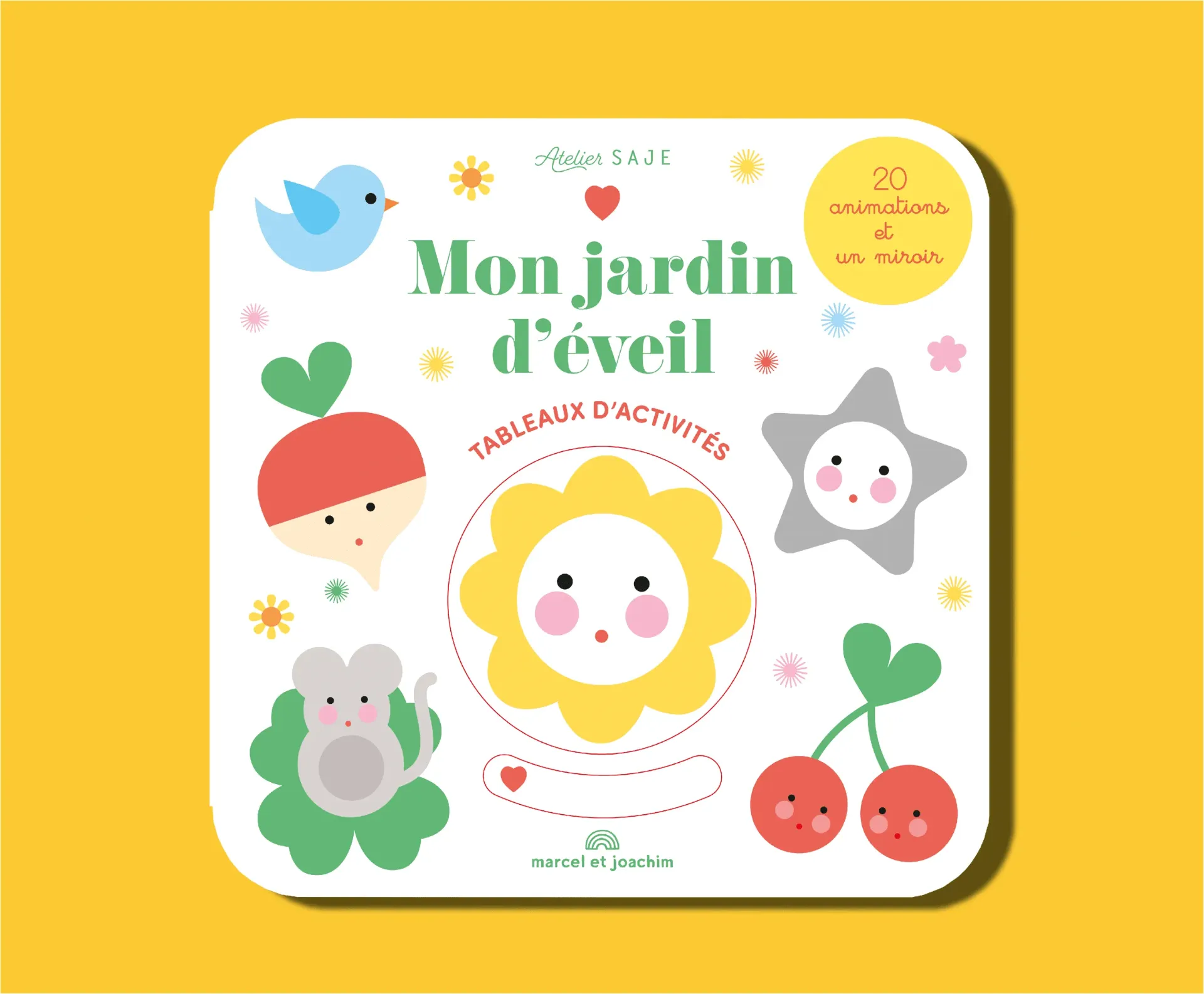 Activity Boards "Mon jardin d'éveil" Atelier SAJE - Marcel et Joachim