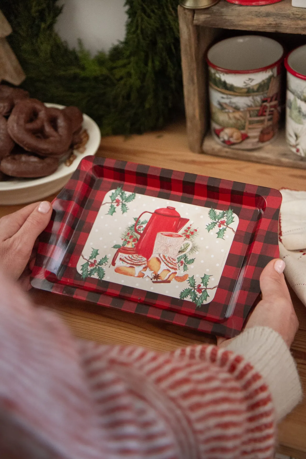 Metalen dienblad Maison Pain d'Épices - Caro from Woodland