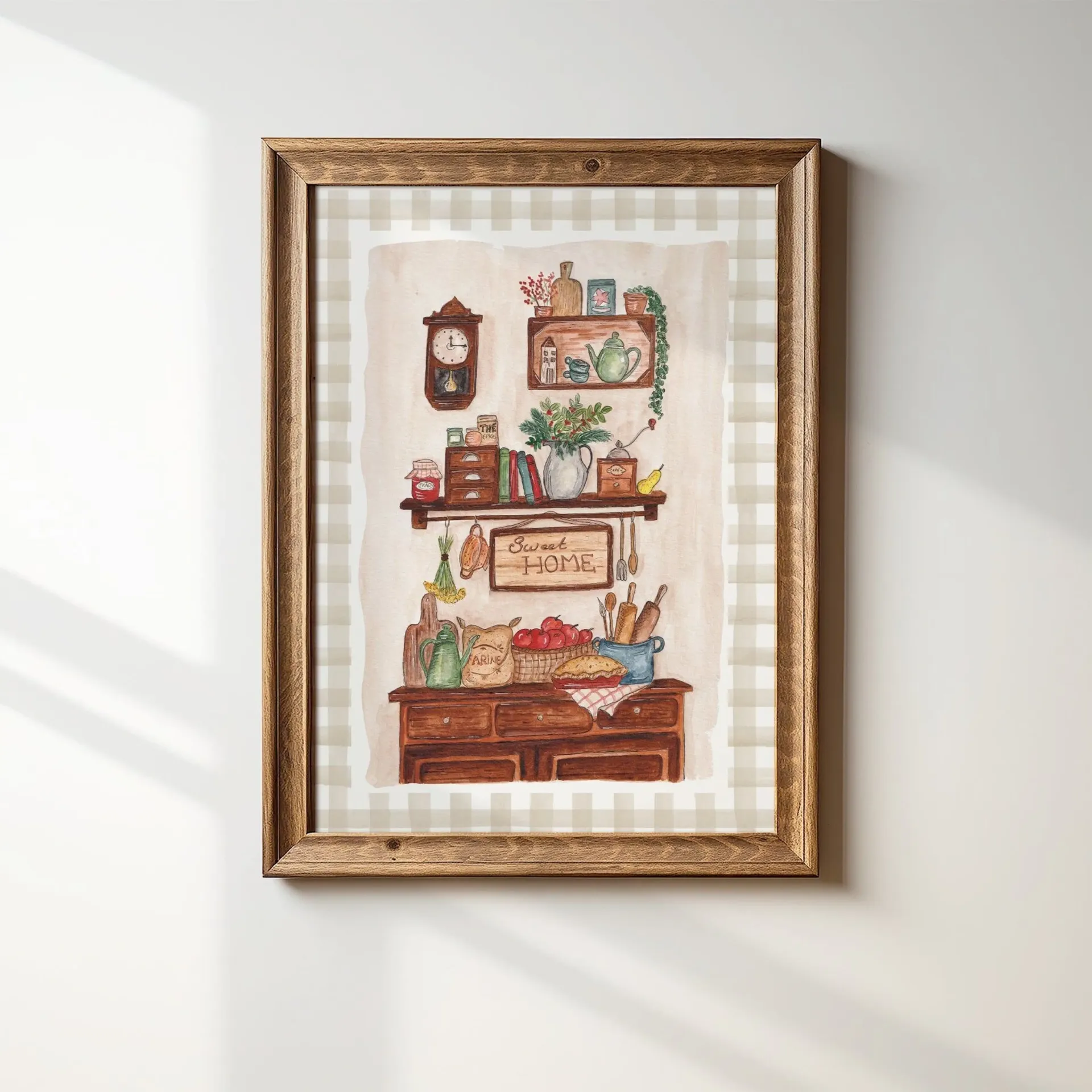 Affiche A4 Un Hiver chez les March - Caro from Woodland