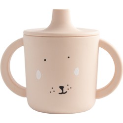 [TR6469] Bobelet en silicone bec verseur Lapin rose - Trixie