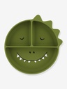 Silicone Divided Plate with Suction Base M. Dino - Trixie