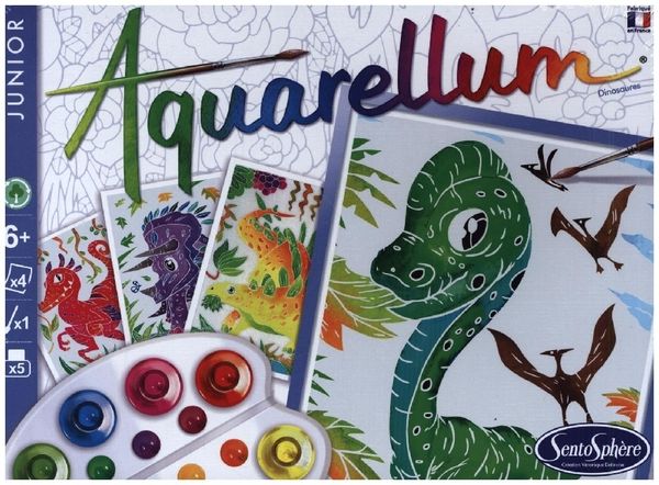 Aquarellum Junior Dinosaurs Theme - SentoSphère Dinosaurier