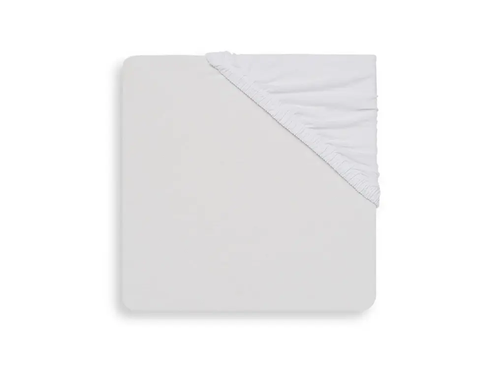 Drap-housse Blanc - Liste de naissance Tess Mardulyn et Basile De Wulf