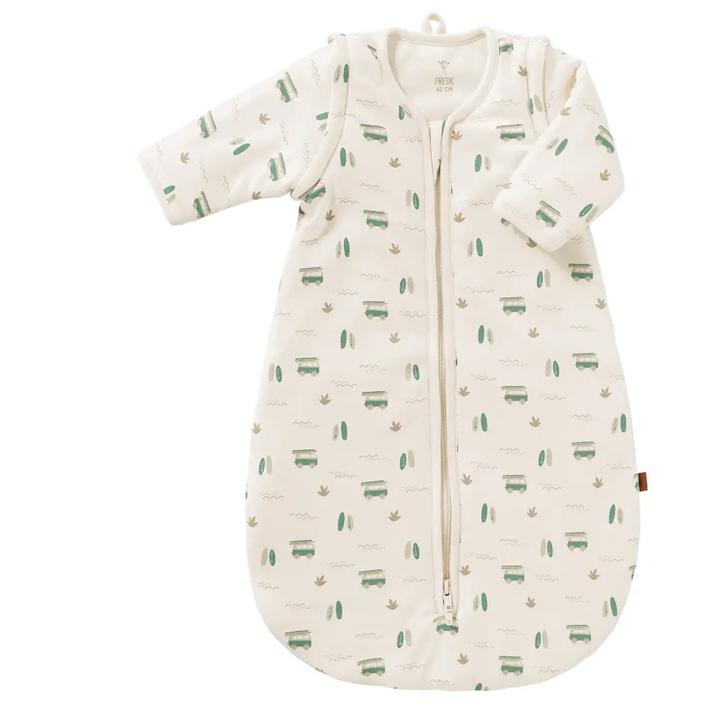 Gigoteuse avec manches amovibles Surf 70 cm - Liste de naissance Tess Mardulyn et Basile De Wulf