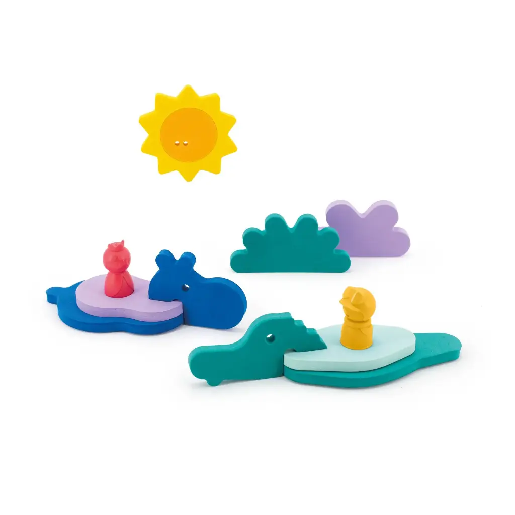 [LISTEDETESSETBASILE031] Puzzle friends, dans la jungle - Liste de naissance Tess Mardulyn et Basile De Wulf