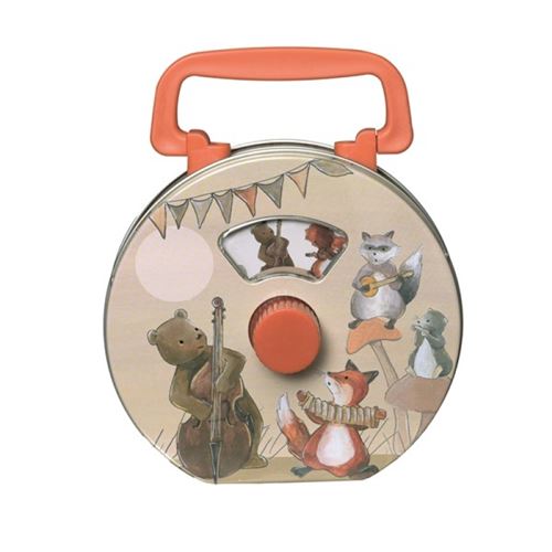 [EG0240] Bremen Town Musicians Music Box Radio - Egmont Toys
