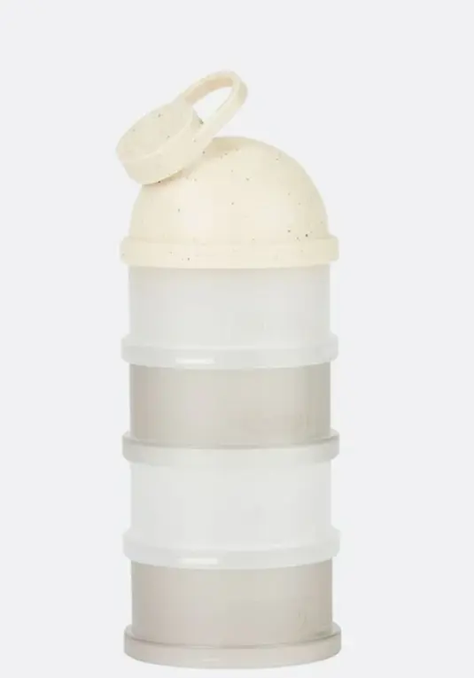 Boîtes de dosettes pour lait en poudre Sand - Liste de naissance Tess Mardulyn et Basile De Wulf