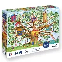 Puzzle la cabane dans les arbres 54 pièces