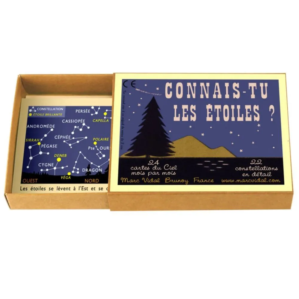 Boîte Connais-tu les étoiles ? - Marc Vidal