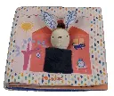 Stoffen boekje Pop Up Gabin Lapin - Geboortelijst Tess Mardulyn en Basile De Wulf