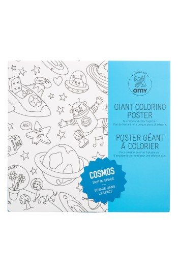 Omy Giant Coloring Poster of Cosmos