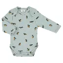 Body Pingouins 3-6 mois modèle croisé - Liste de naissance Tess Mardulyn et Basile De Wulf