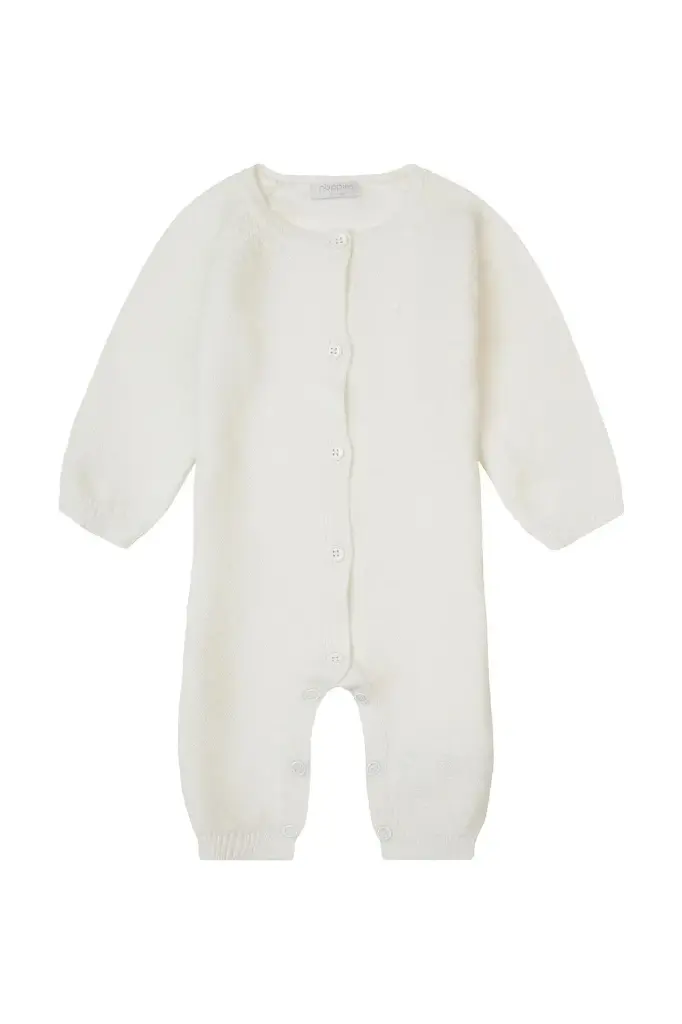 Pyjama Blanc 3 mois - Liste de naissance Tess Mardulyn et Basile De Wulf
