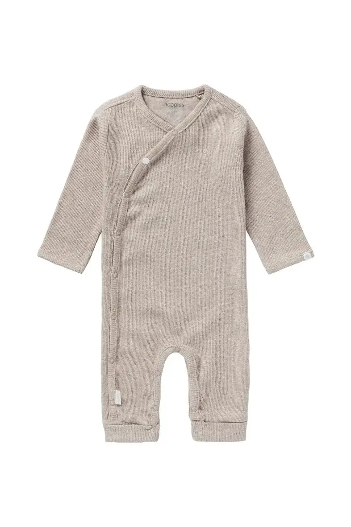 Pyjama Taupe mélange 6 mois - Liste de naissance Tess Mardulyn et Basile De Wulf