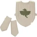 Set ridderwapenrusting beige - Fabelab