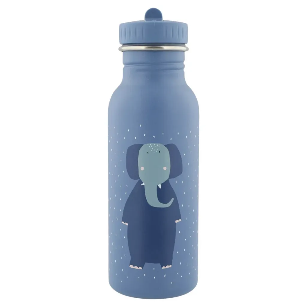Gourde Mrs Elephant 500ml Blue Trixie