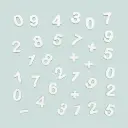 Magnetic Numbers White - Ferflex