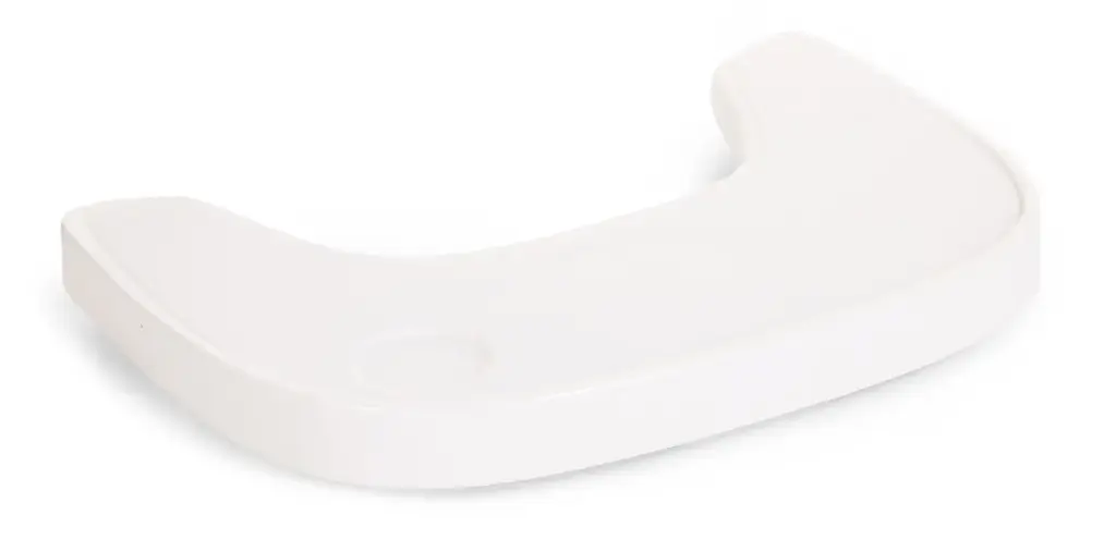 Evolu Chair Tray Abs White + Silicone Placemat - Birth list Tess Mardulyn and Basile De Wulf