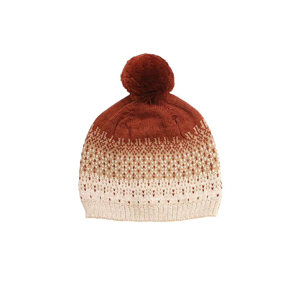 Merino Wool Beanie BOSTON TOMETTE - Les Petites Choses
