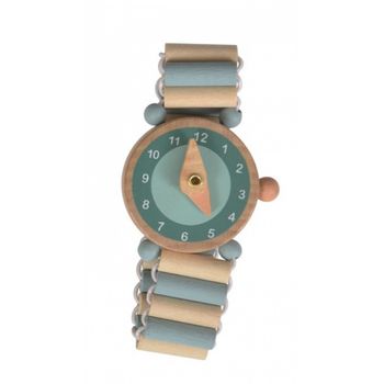Montre en bois Jack Bleu - Egmont Toys