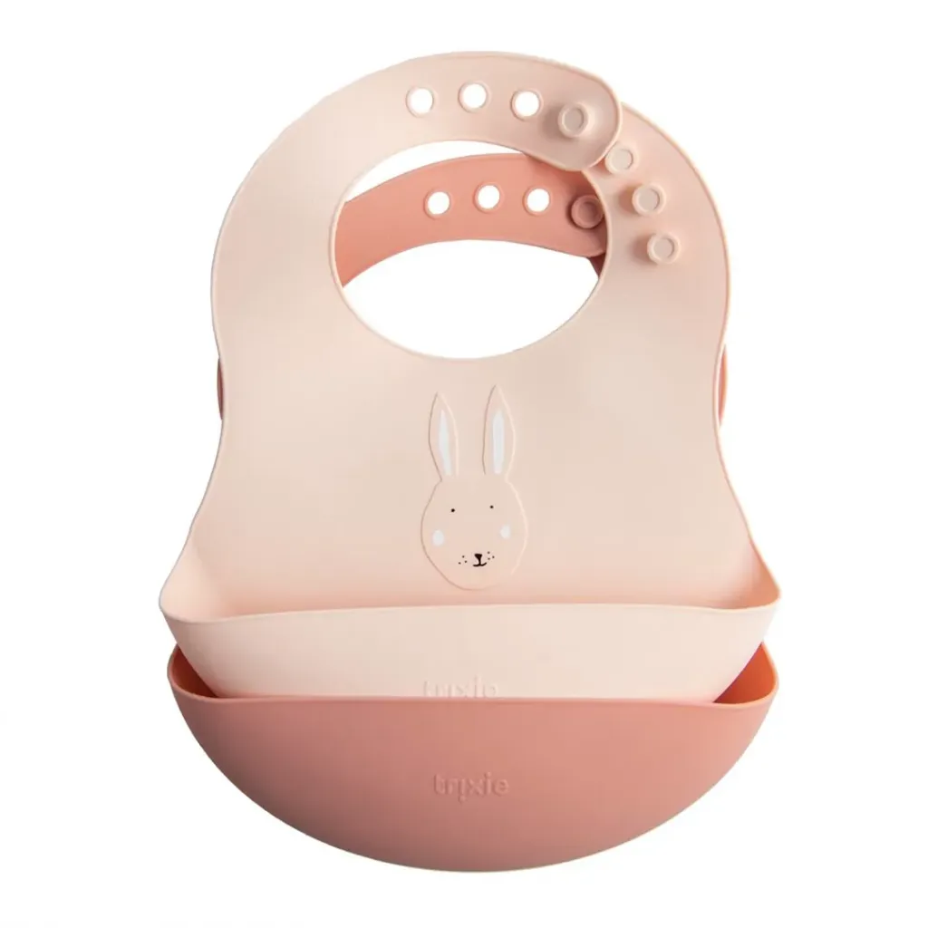 [TR6644] duo bavoirs lapins - Trixie